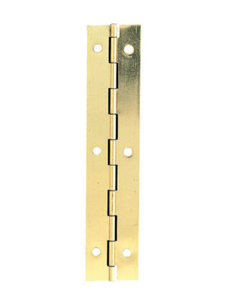 1800mm Electro Brass Plated Piano Hinges