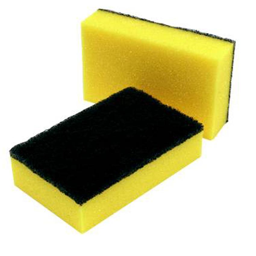 Standard (2.5" x 3.5") Sponge Scourers (Pack of 10)