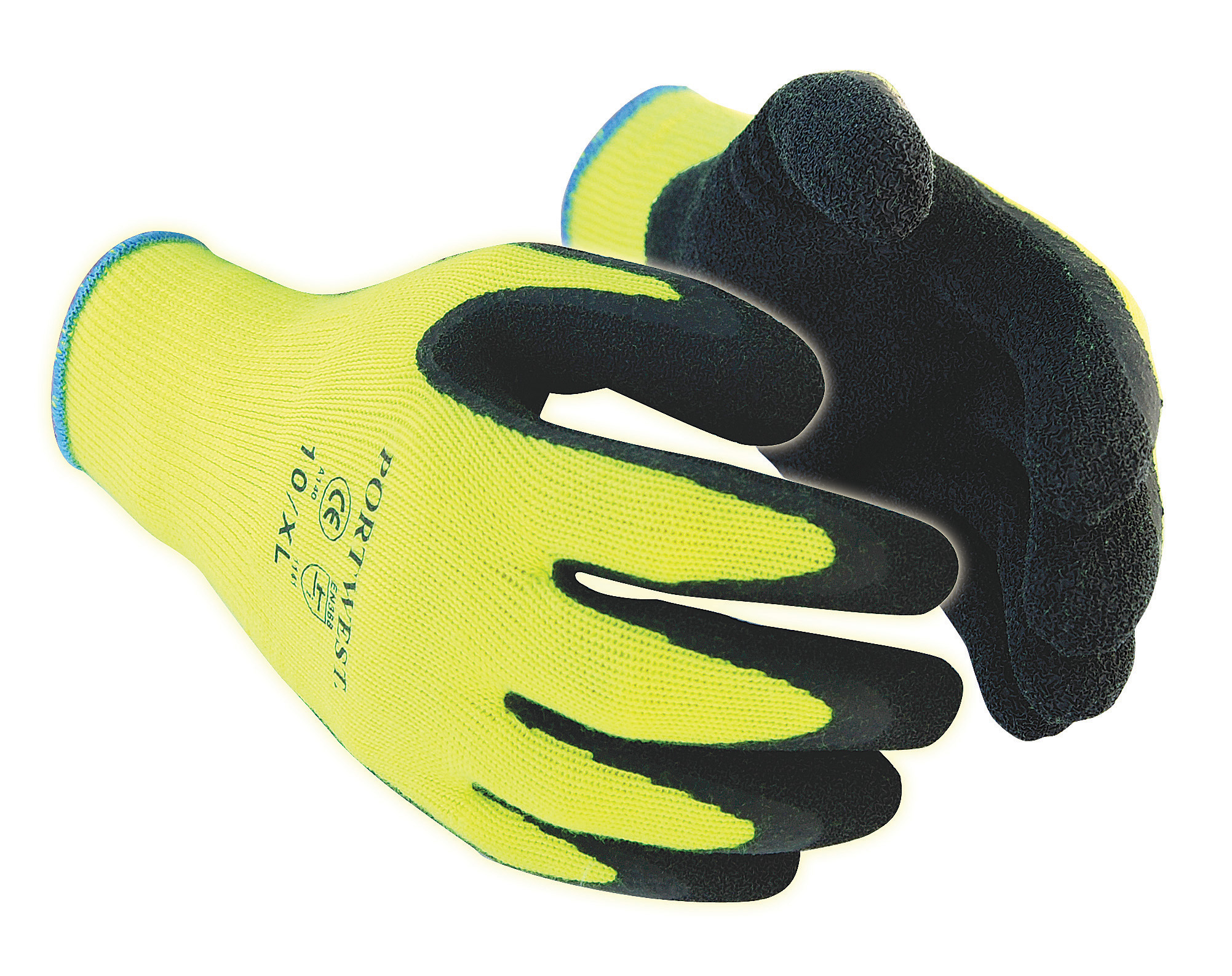 Hi-Viz Thermal Grip Gloves