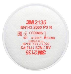 3M 2135 Filters to FFP3 to suit 6900 Series 3M Full Face Mask (box of 2)