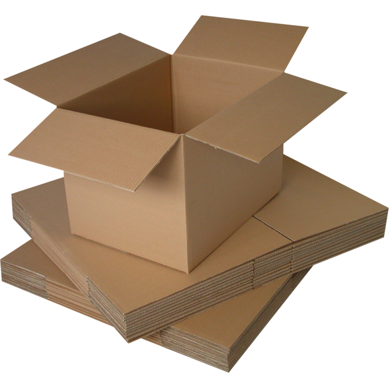 430 x 305 x 305mm Cardboard Boxes - Flat Packed