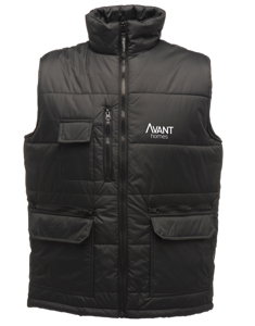 Black Regatta Steller Body Warmer c/w Avant Homes Logo Embroidered on FLB