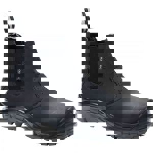 Black Dealer Boots with steel toecap and midsole