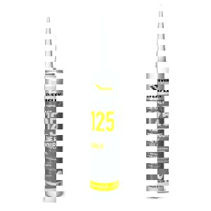 300ml White Everbuild Everflex 125 One Hour Acrylic Decorators Caulk