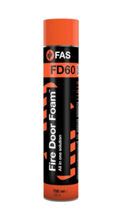 750ml FAS Orange Fire Door Foam