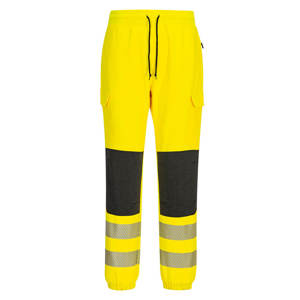 Yellow/Black KX346 PW3 Hi-Vis Joggers
