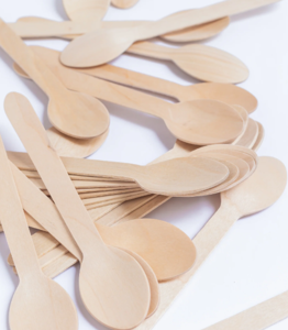 Wooden Teaspoons (Pack of 100)