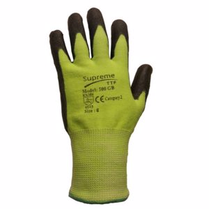 Green Secure Cut 5 Nitrile Coated Gloves