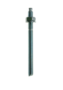 BZP Chisel Point Chemical Anchor Studs c/w Nuts and Washers