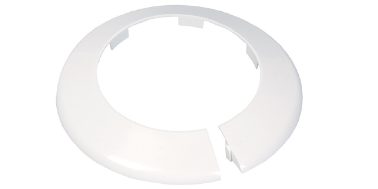 110mm White Soil Pipe Hole Covers H1022110 Interfix