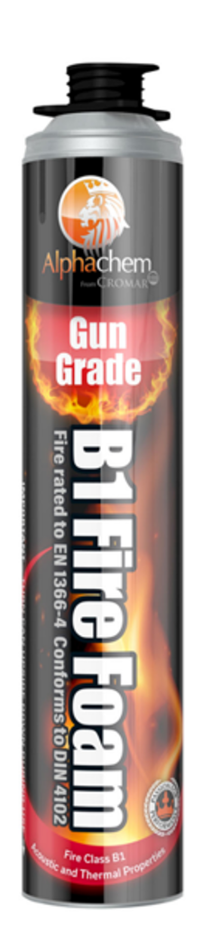 750ml Gun Grade B1 Fire Rated Expanding Foam - F0424 - Interfix