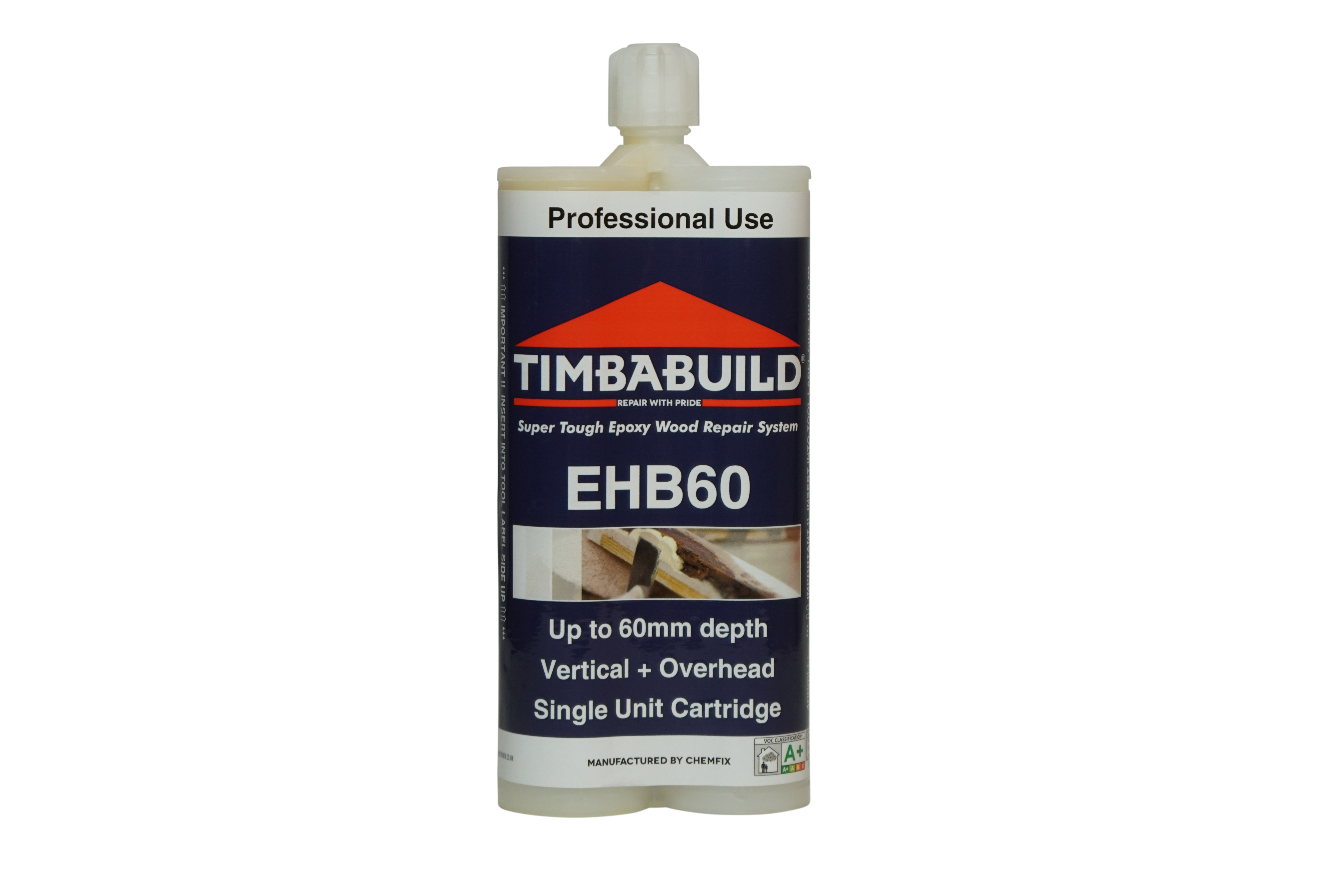 Timbabuild EHB60 2-Part Epoxy Resin Wood Filler 400ml