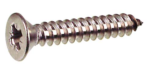 A2 Stainless Steel CSK Pozi Self Tapping Screws