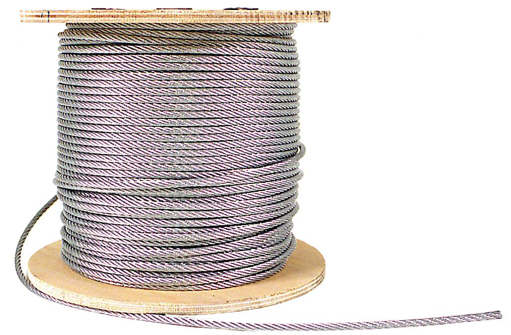 Galvanised Wire Rope (per metre)