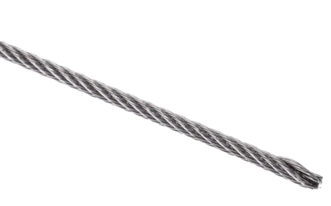 R100SILVER Silver Wire Rope 60kg SWL