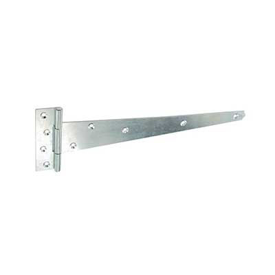 Heavy Pattern Zinc Plated Tee Hinges