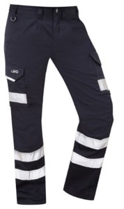 Navy Ilfracombe Cargo Trouser Non ISO20471, Regular leg