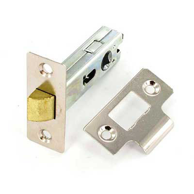 75mm Nickel Plated Contract Tubular Mortice Latch