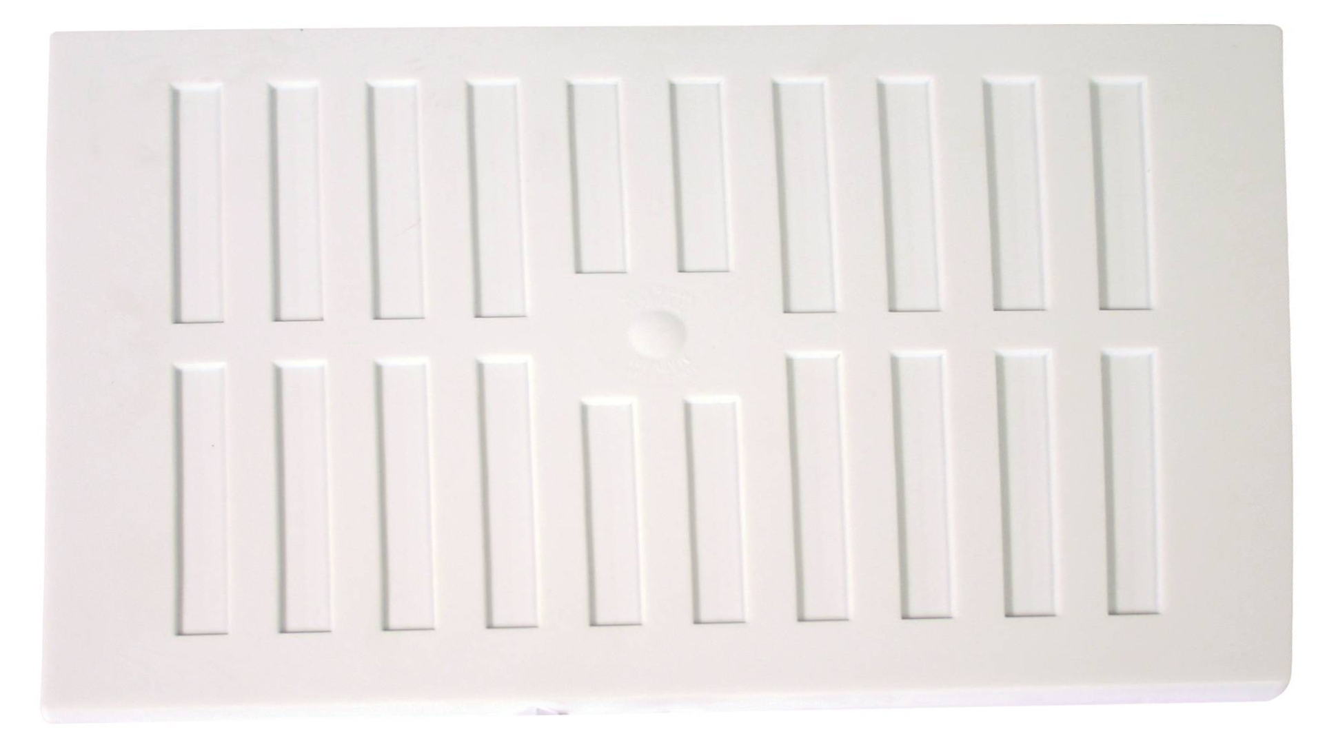 White Plastic Surface Mounting Adjustable Ventilators