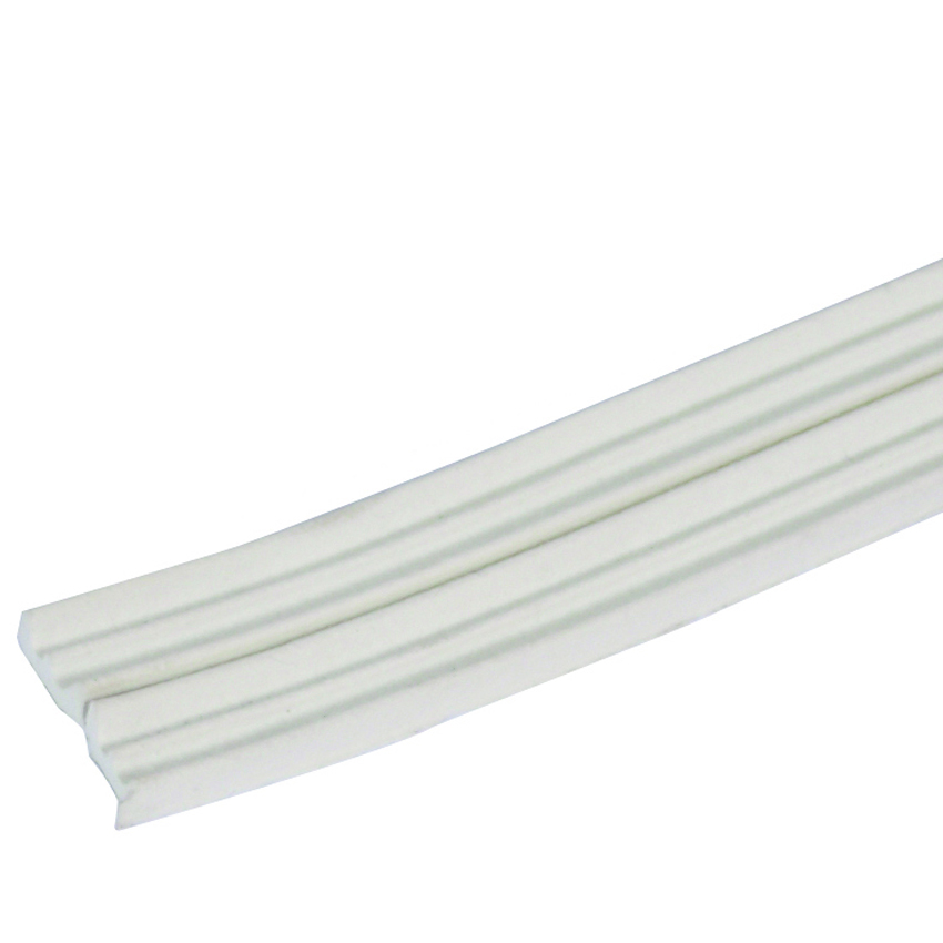 5m roll White EPDM Draught Seals E Section