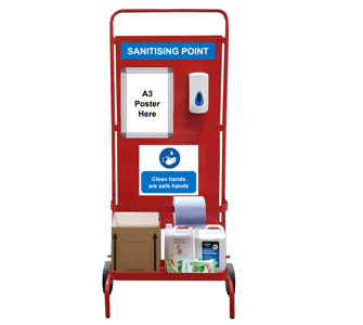 Mobile Hand Sanitiser Station