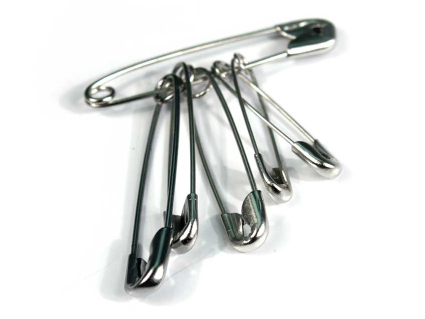 Pack of 6 Safety Pins