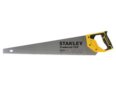 22" / 550mm Stanley Universal Tradecut Handsaw 7TPI