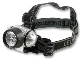 7 LED Hi-Power Head Lamp c/w adjustable headstrap (requires 3x AAA batteries - not included)