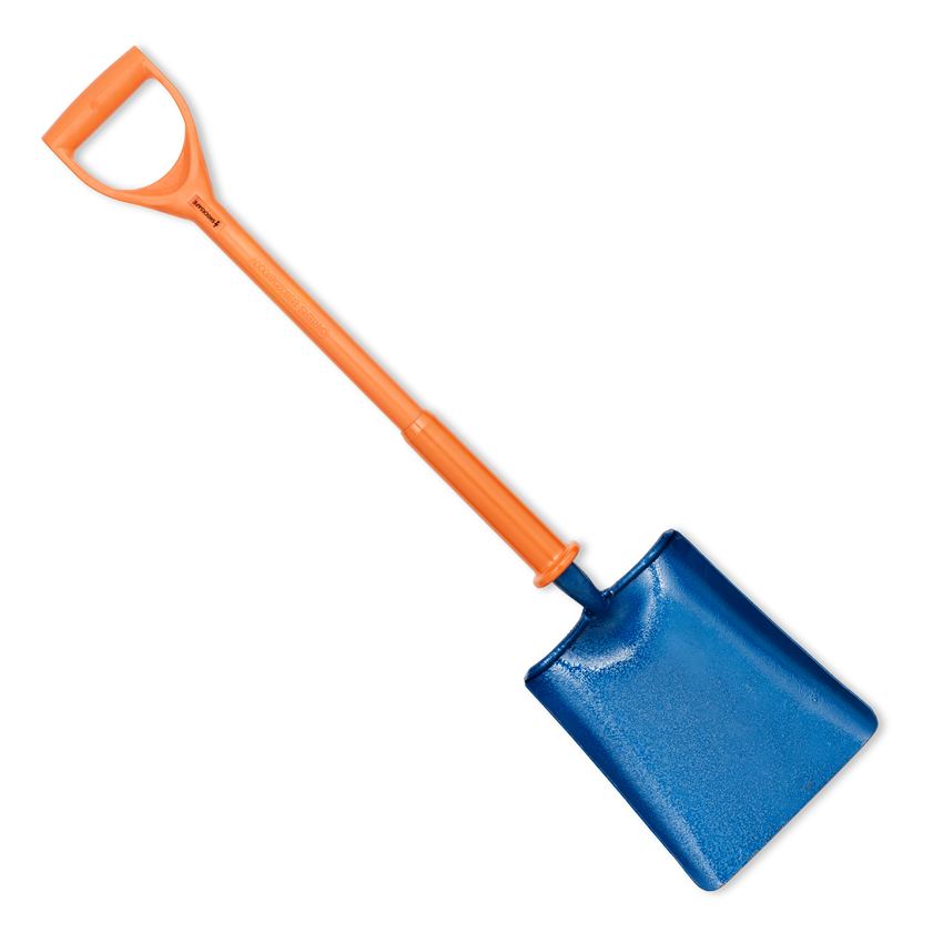 No 2 Square Mouth YD Handle Fully Insulated Fibreglass Shaft Shovel