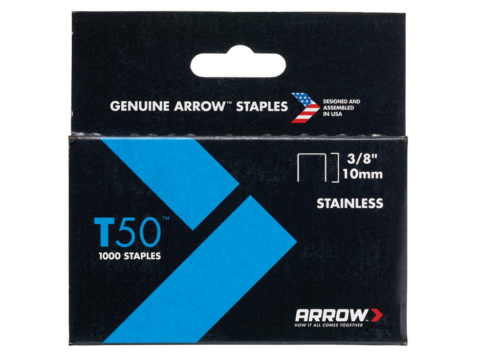 T50 Stainless Steel Staples (Pack of 1000)
