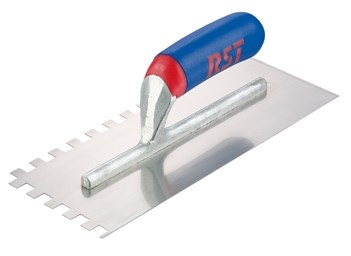 280 x 115mm RST Notched Adhesive Trowel - Square Serration 6 x 6mm