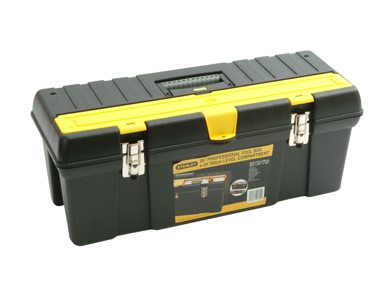Stanley 26"/66cm Toolbox with Level Compartment