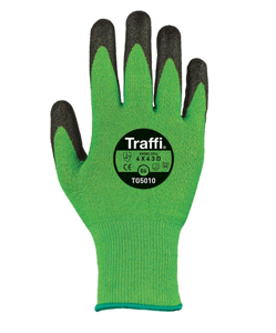 Green Cut Level D X-Dura PU Coated Gloves (Pair of)