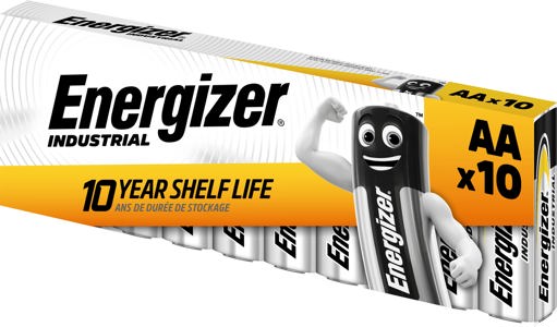 Energizer® AA Industrial Batteries (Pack 10)